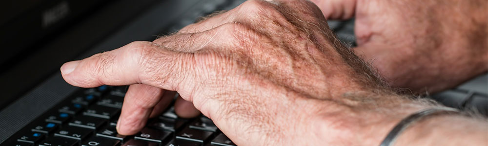 A computer user