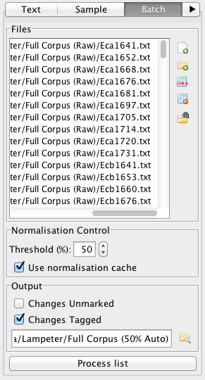 Batch sidebar screenshot