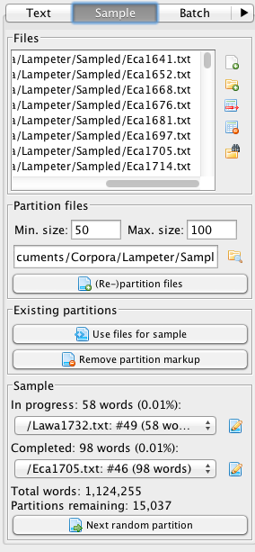 Sample sidebar screenshot